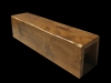 lightweight Alder hewn wood beams