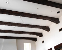 Faux Wood with ornamental ends