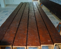 Beams Waiting to be Installed