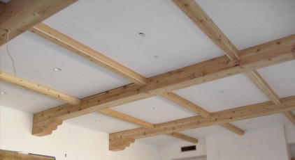 Greatroom Ceiling Beams