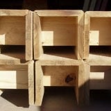 Reclaimed Style Cedar Box Beams Resistant To Cracking