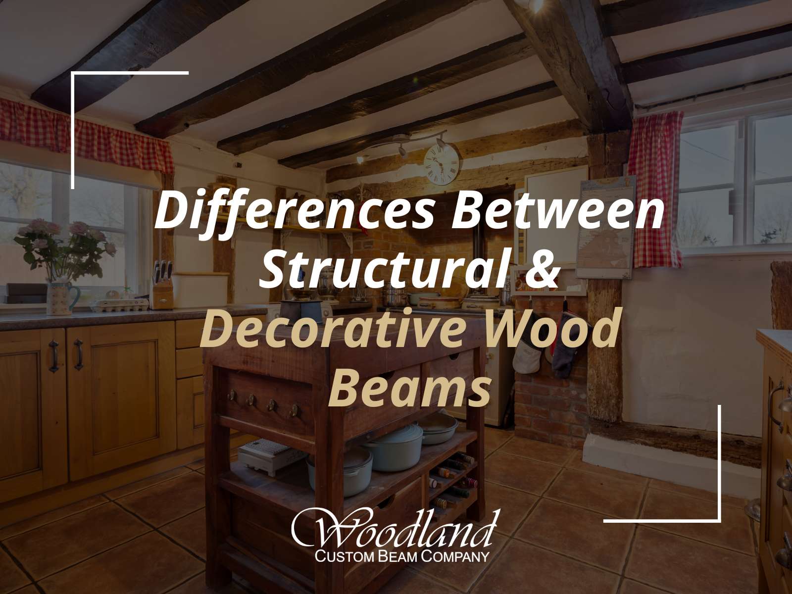 Differences Between Structural & Decorative Wood Beams